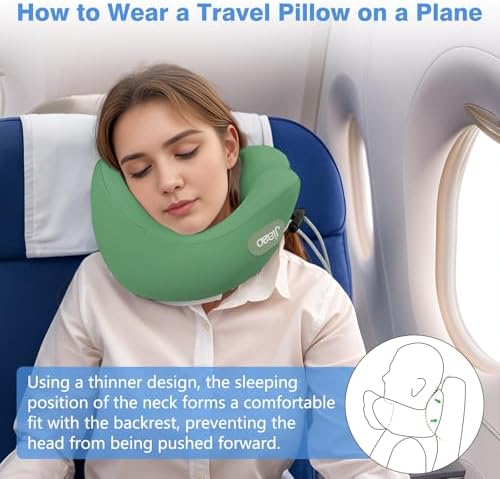 Memory Foam Travel Neck Pillow