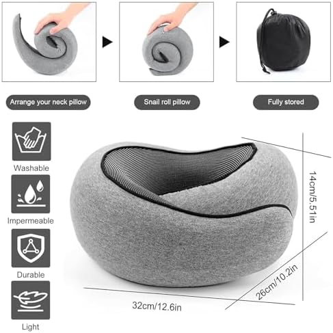 Perfect Travel Pillow for Airplanes Offices and Cars