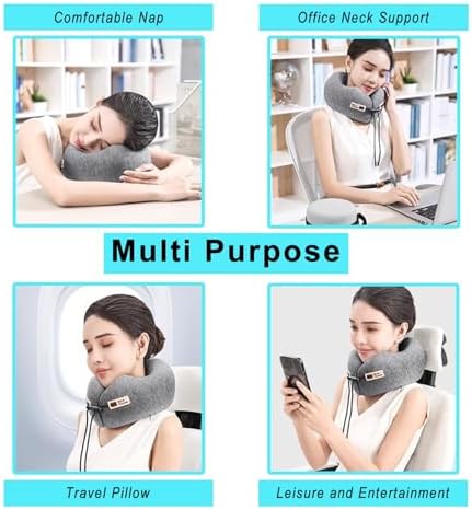 Neck Pillow for Traveling Soft Comfortable Ergonomic Design