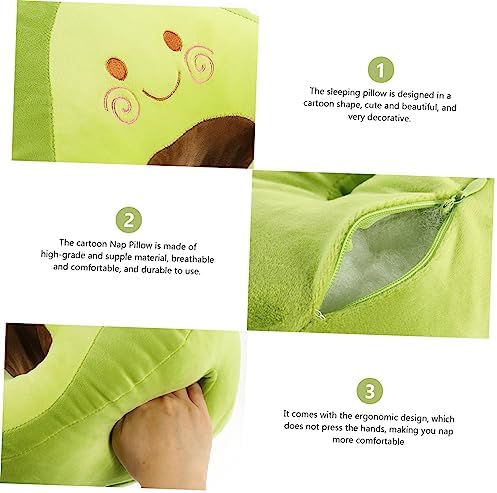 Healifty Cartoon Napping Pillow for Office Desks Relaxing Neck Support