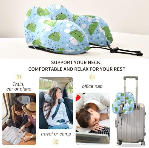 High-Quality Travel Neck Pillow for Airplanes