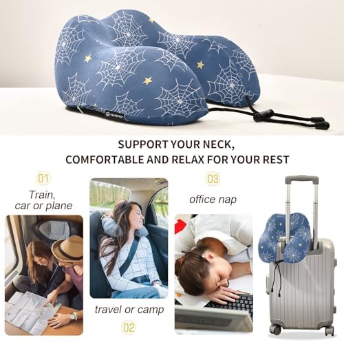 ALAZA Travel Neck Pillow Perfect for Airplanes Ideal for Comfort