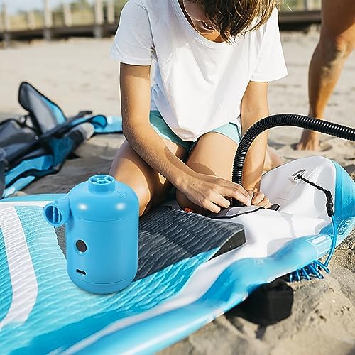 Totority Electric Air Compressor Pump - Fast-Filling Outdoor Travel Use