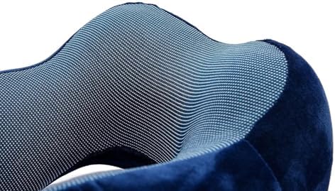 CrazyMart Compact Ergonomic Travel Pillow for Airplane Car Use