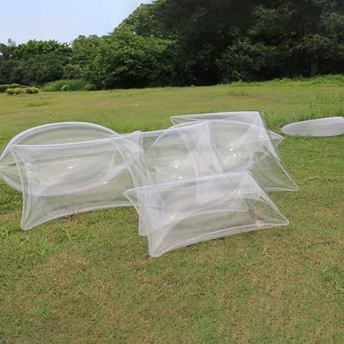 Kyofis Transparent Travel Pillow Perfect for Camping Hiking Backpacking