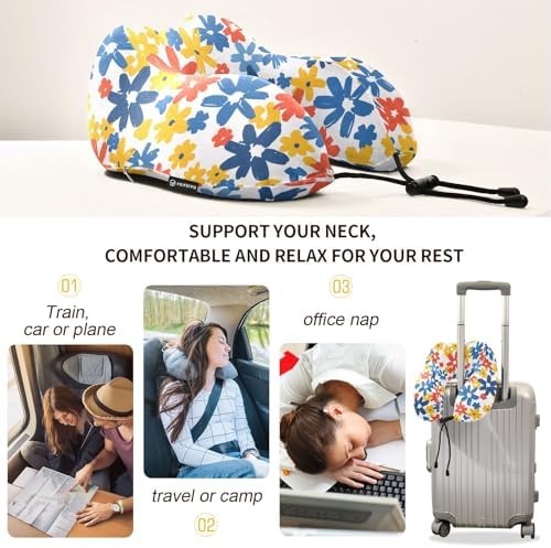 Stretchable Washable Pillow for Comfortable Neck Support While Traveling