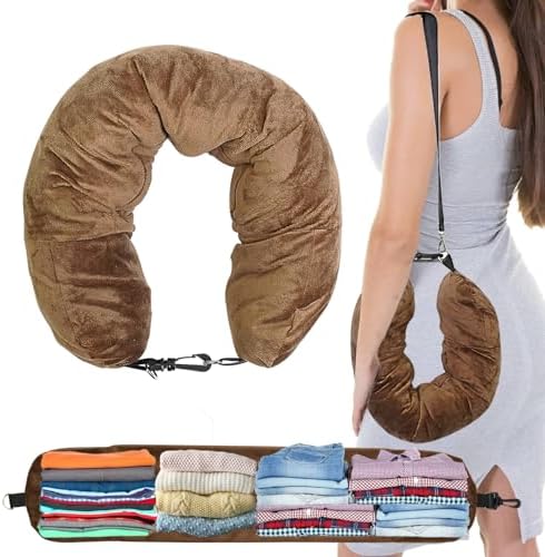 S-SNAIL-OO Travel Pillow with Clothes Storage
