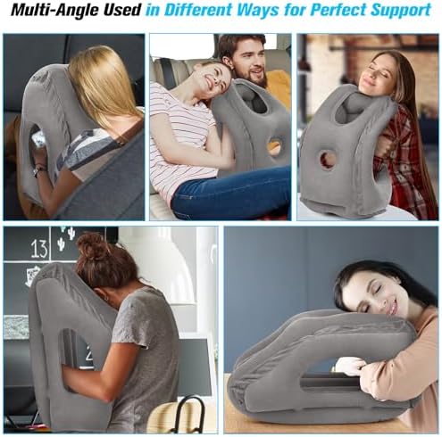 Rewondah Inflatabletravel Pillow for Airplanes