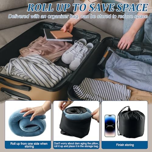 Eva Travel Pillow for Airplane Neck Support