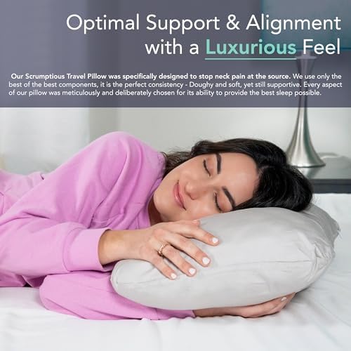 Honeydew Scrumptious Travel Pillow Cooling Copper Gel Fill