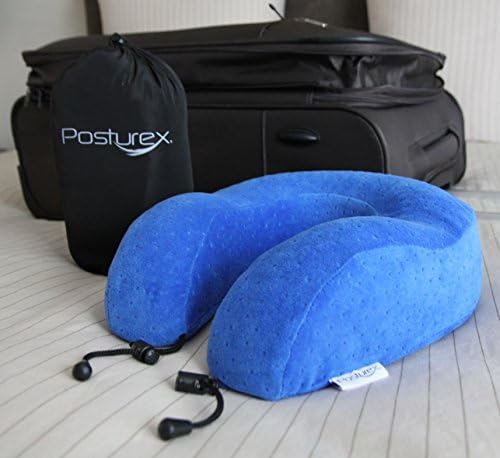 Posturex Travel Pillow - Ergonomic Cooling Gel Neck Support