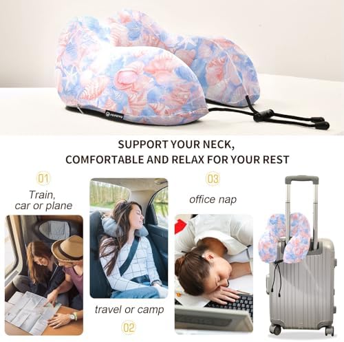 ALAZA Neck Travel Pillow Perfect Neck Support for Travel
