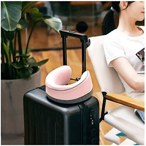 Travel Pillow with Adjustable Lock and Memory Foam Comfort