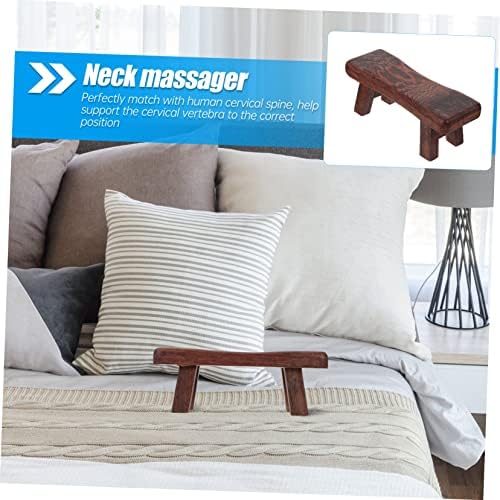 Wood Cervical Pillow for Neck and Shoulder Relief