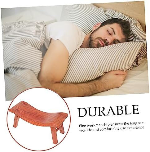 Zerodeko Portable Wooden Neck Support Pillow for Sleep Relaxation