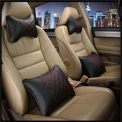 Car Headrest Neck Pillow with Adjustable Straps