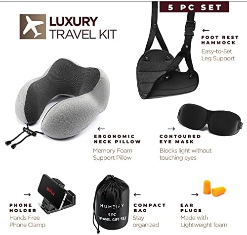 BlINDLY COMFORTABLE Homeify Airplane Travel Kit