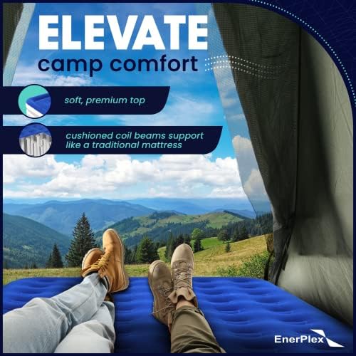 EnerPlex Camping Air Mattress with Built-in Pump