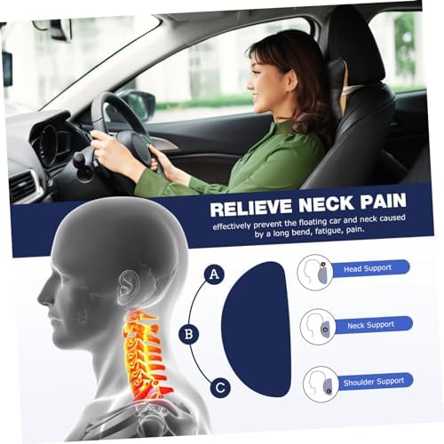 2PCS Car Neck Pillow Posture Support for Comfortable Driving