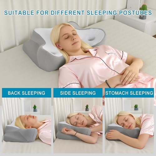 DWCN Cervical Pillow for Neck and Shoulder Pain Relief