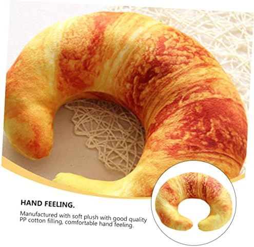 Homoyoyo 1pc Bread Pillow Neck Support Pillow U Neck Pillow