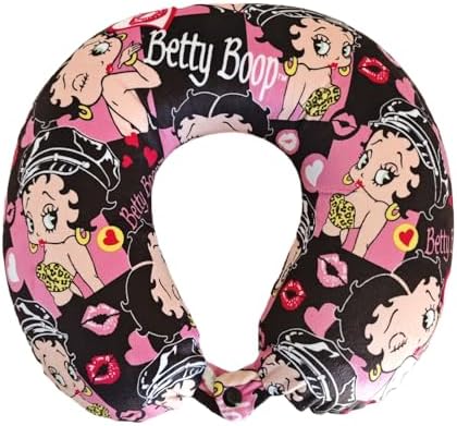 Memory Foam Betty Boop Travel Neck Pillow