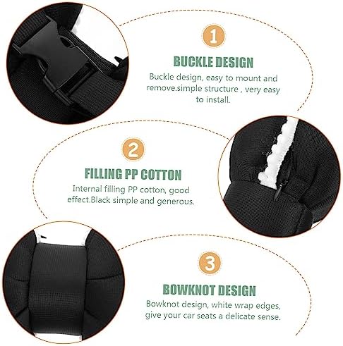 Amosfun Lumbar Support Car Neck Rest Pillow