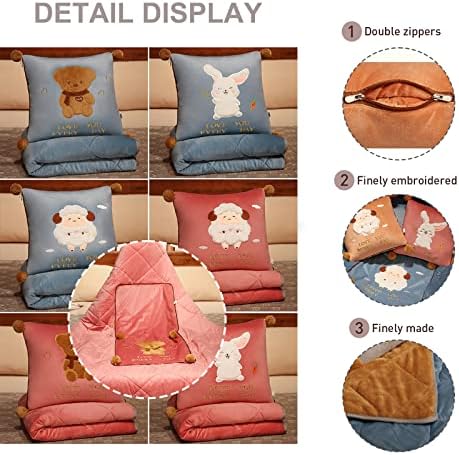 Cute and Functional Travel Blanket