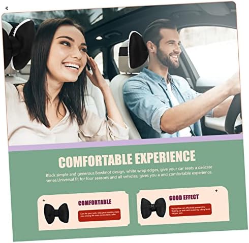 Yardenfun Bow Neck Support Cushion - Fashionable Premium Car Auto Headrest Neck Pillow