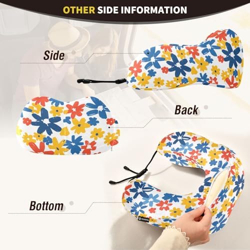 Stretchable Washable Pillow for Comfortable Neck Support While Traveling