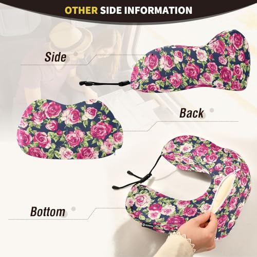 ALAZA Washable Memory Foam Neck Travel Pillow
