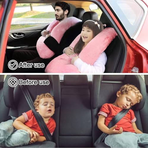 Premium Car Travel Pillow for Kids Adults