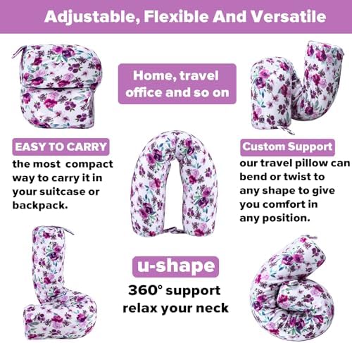 BVya Travel Pillow for Neck Support