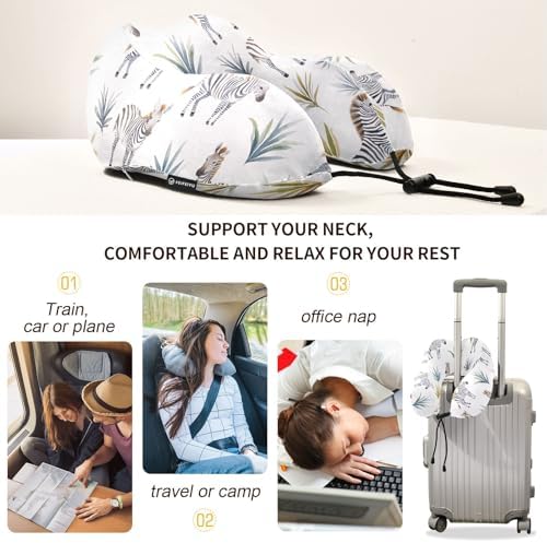 ALAZA Neck Travel Pillow - Stay Comfortable on Your Journey