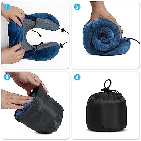 Hooded Travel Neck Pillow