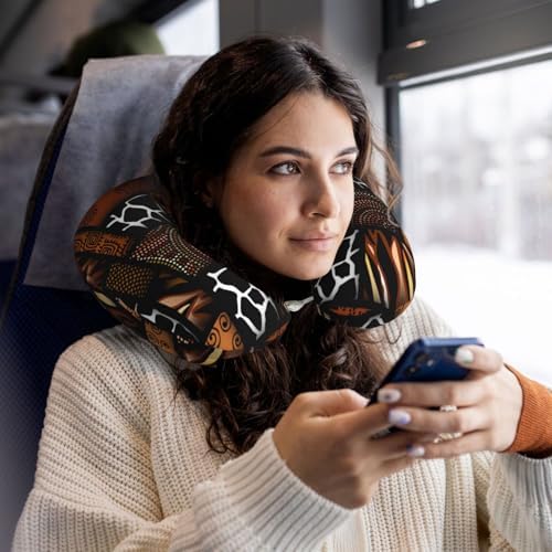 African Bohemian Design Travel Pillow