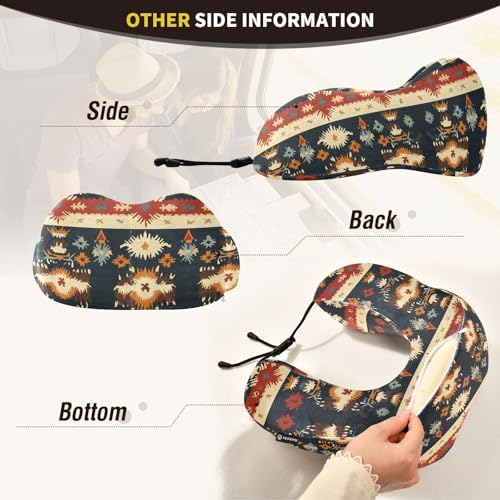 ALAZA Neck Travel Pillow for Sleeping and Comfort 1