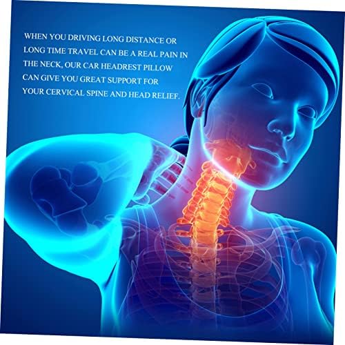 Zerodeko Car Neck Pillow Soft Support for Comfortable Driving