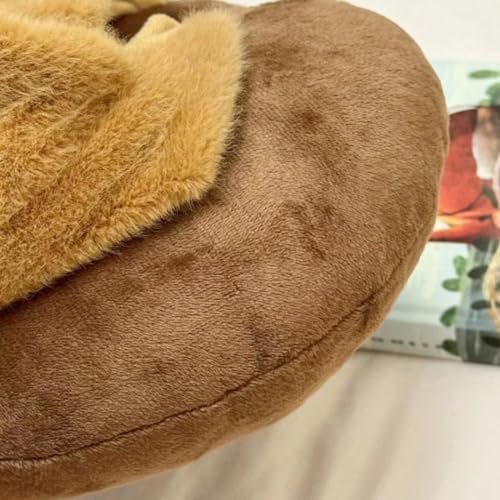 Adjustable Capybara-Shape Neck Pillow for Travel Comfort