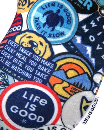 Life is Good Neck Pillow - Soft Memory Foam Travel Support