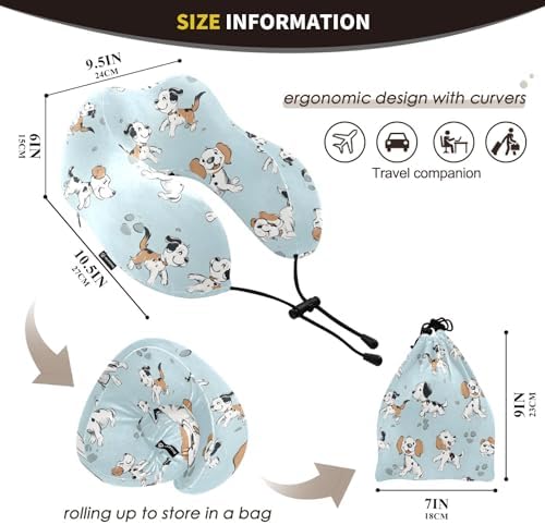 ALAZA Neck Travel Pillow for Sleeping and Camping