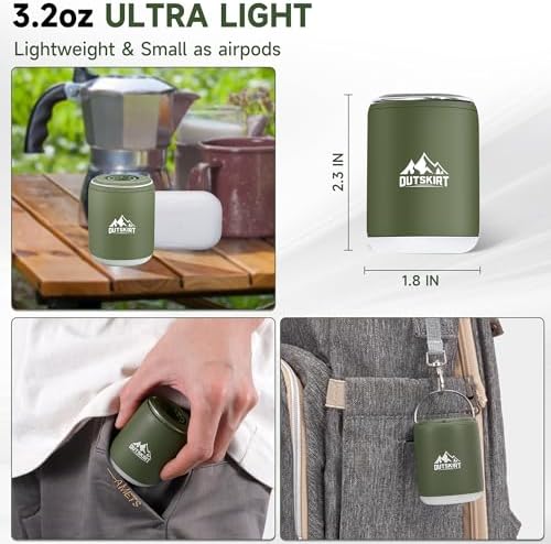Small compact air pump for camping portable versatile adventurers