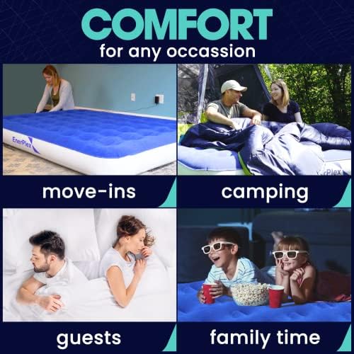 EnerPlex Camping Air Mattress with Built-in Pump