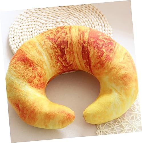 Homoyoyo 1pc Bread Pillow Neck Support Pillow U Neck Pillow