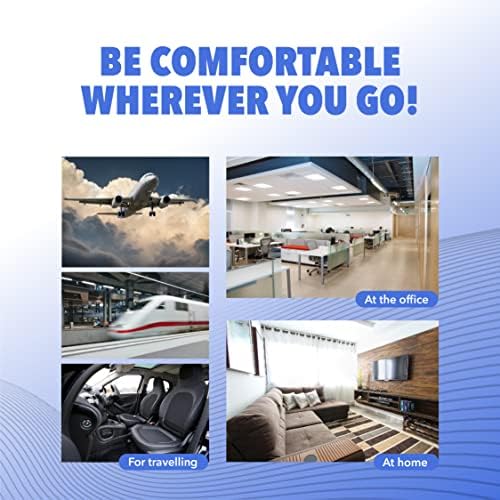 Inflatable Travel Pillow for Airplanes
