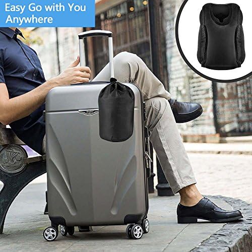 VinMas Inflatable Travel Pillow - Portable for Airplanes Trains Cars Office Napping